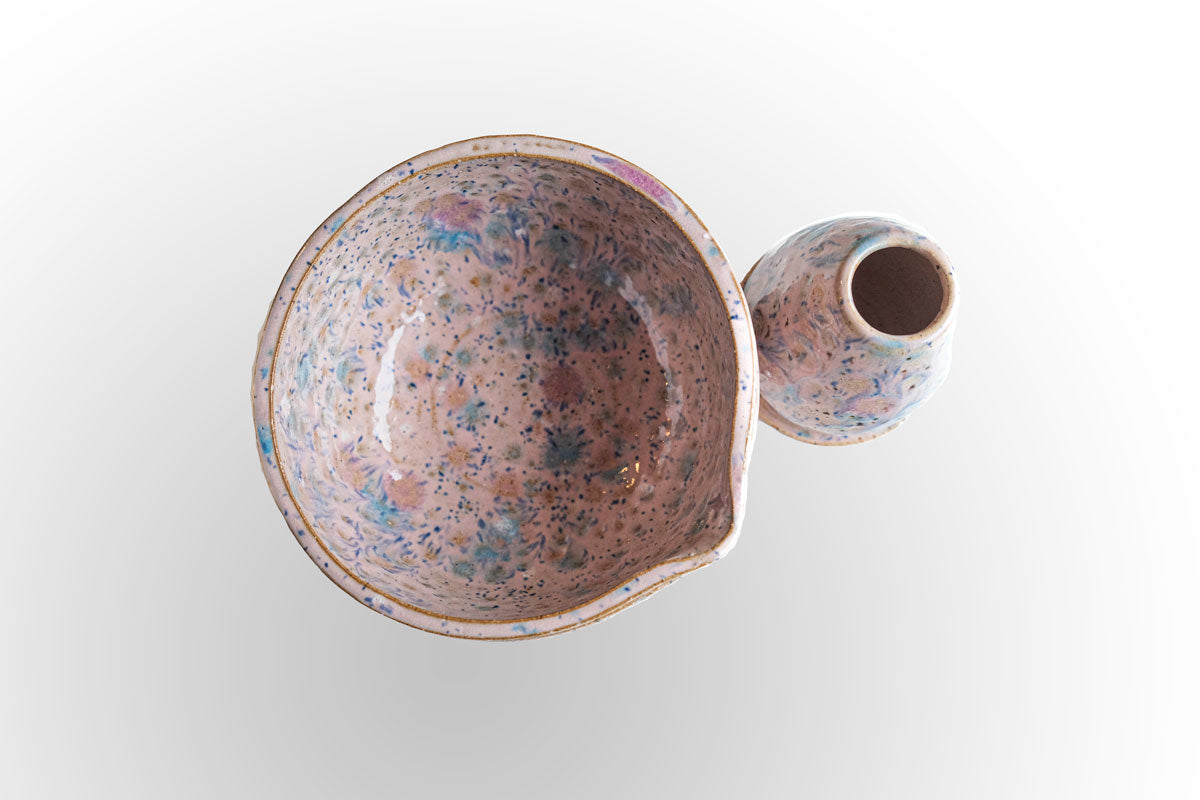 Matcha Bowl and Whisk Set (Pink)